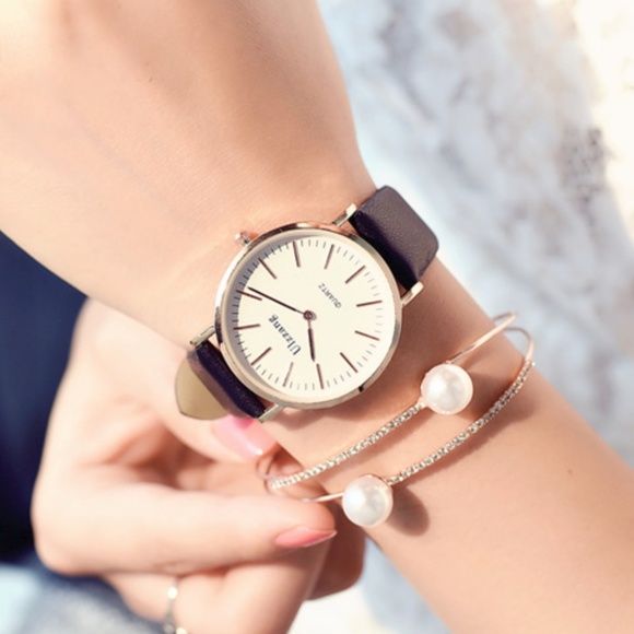 NEW 4 Colors Classic Simple Quartz Watch - Picture 5 of 8